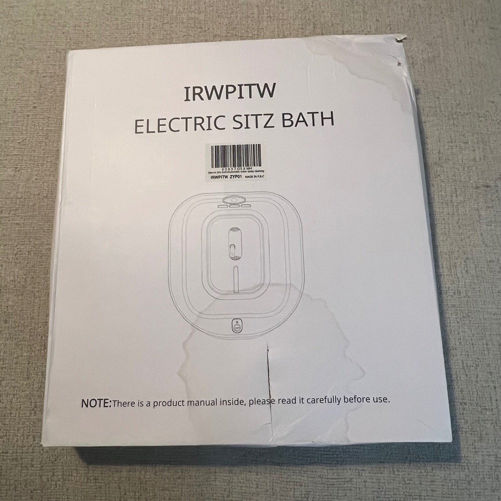 IRWPITW Electric Sitz Bath Automatic Water Spray Hemorrhoids Postpartum